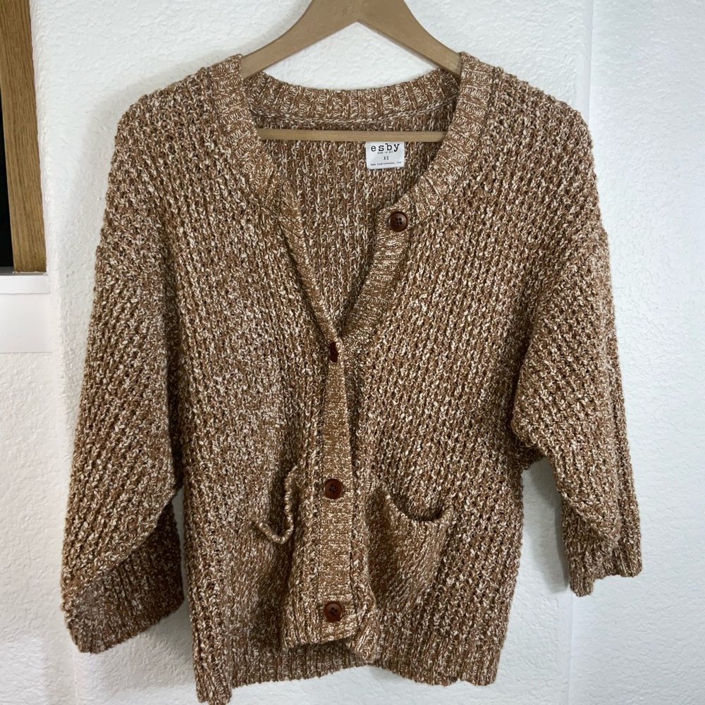 Esby Ashley caramel Cardigan